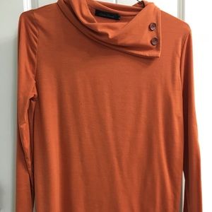 Orange blouse